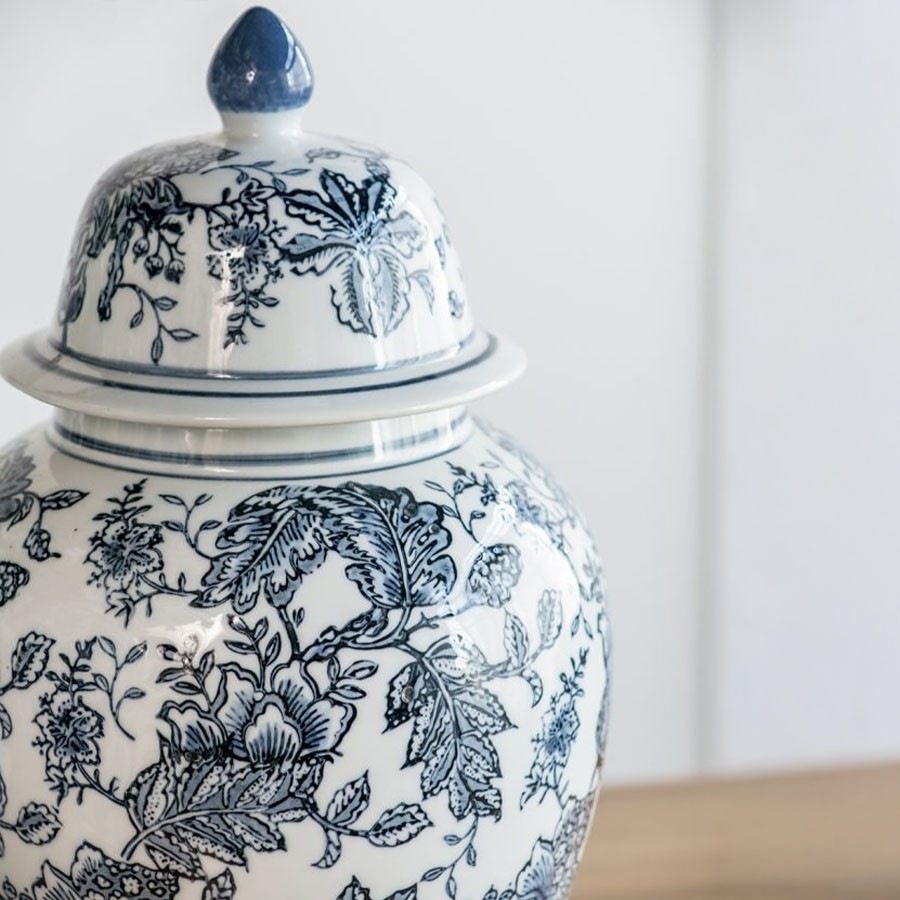 シノワズリ 壺 花瓶 高さ47cm