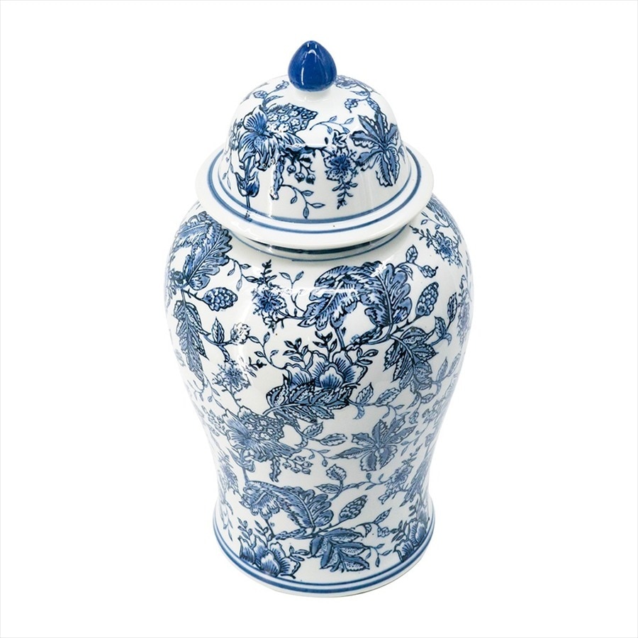 シノワズリ 壺 花瓶 高さ47cm