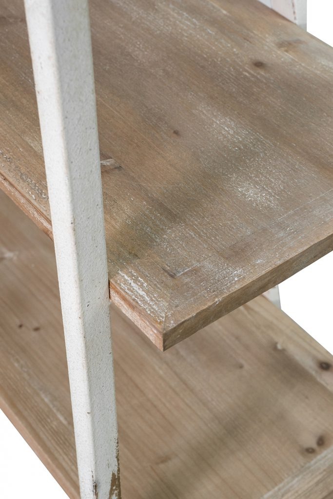 アイアン＆ウッドシェルフ 5段 高さ190cm