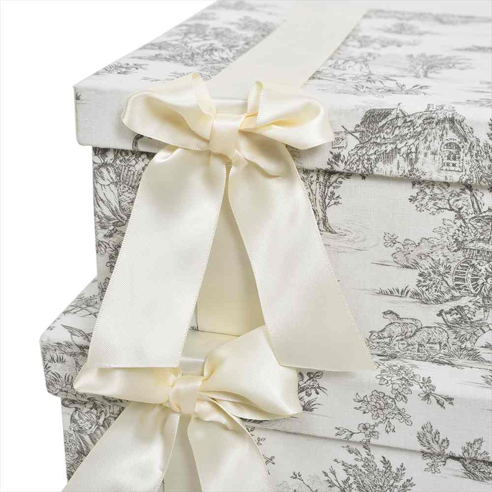 ジェニファーテイラー ボックス3ヶセット Toile de Jouy トワルドジュイ Jennifer Taylor 33147BX