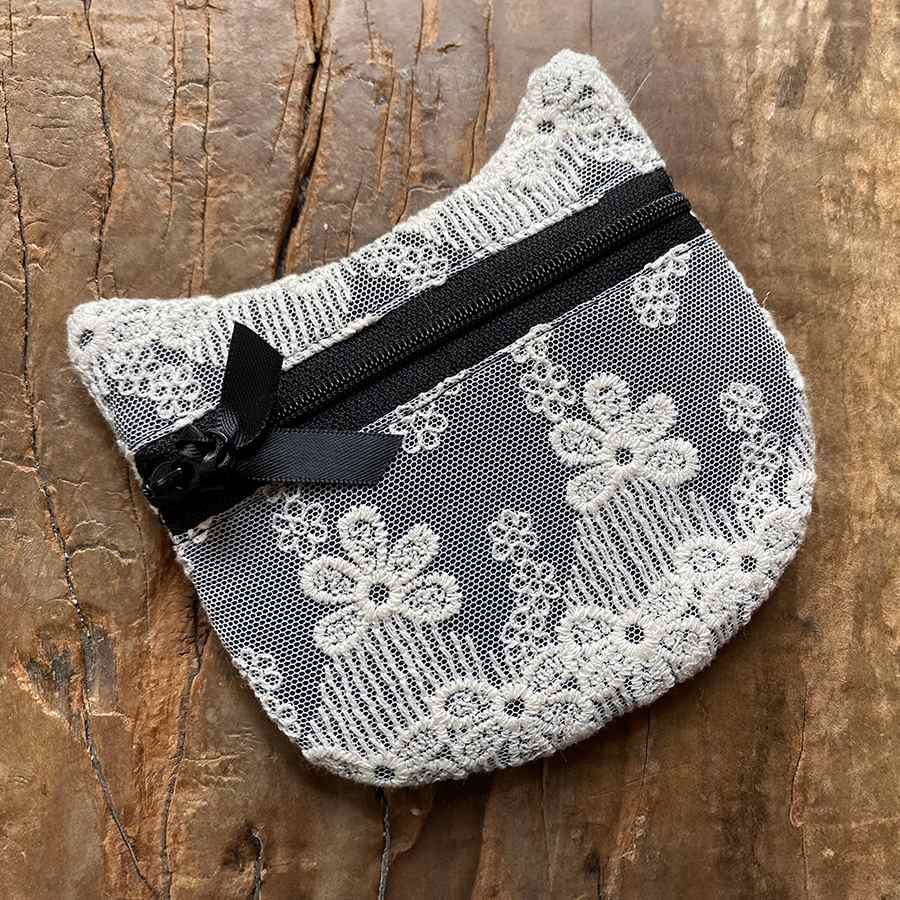 candide キャットポーチ 小物入れ