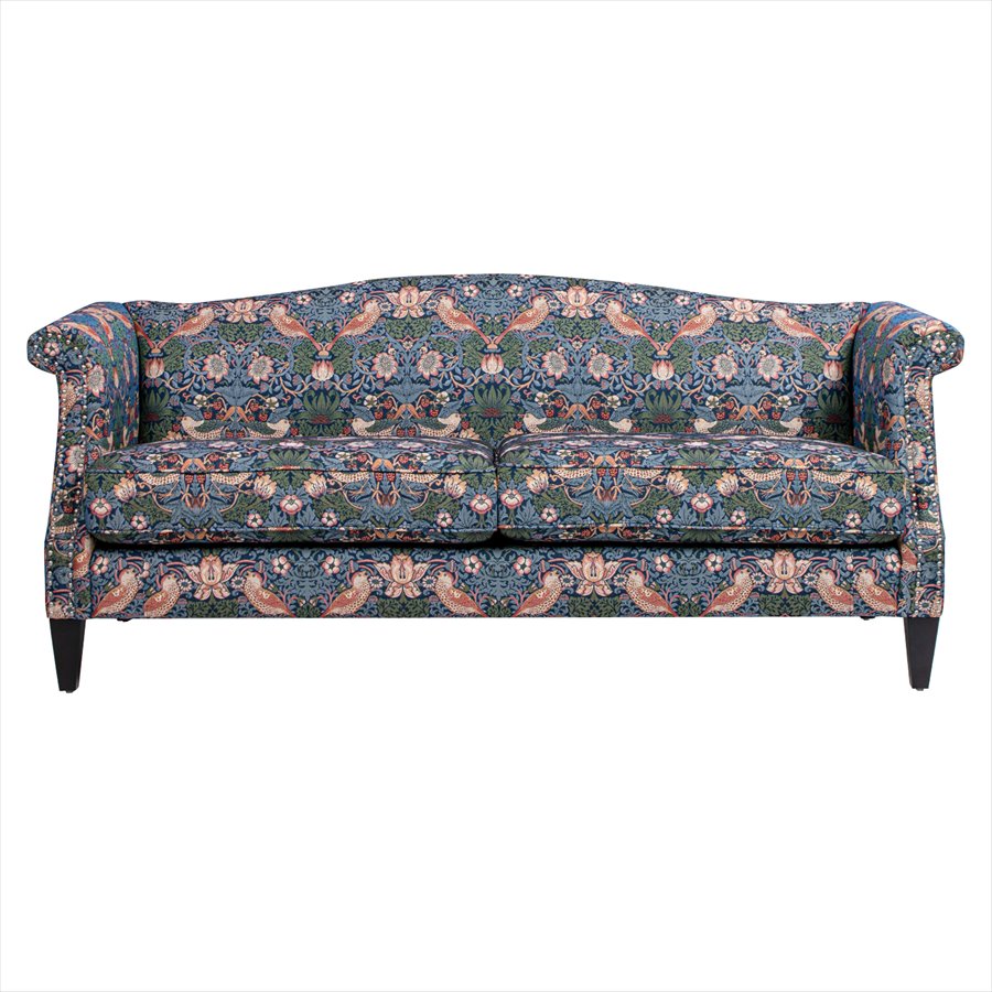 ジェニファーテイラー 3人掛け ソファ いちご泥棒 Elaine 幅196cm 36030SF-VI02