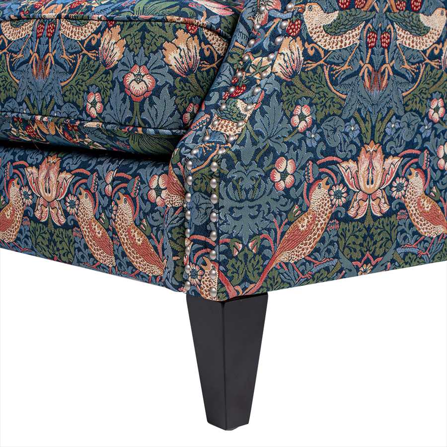 ジェニファーテイラー 3人掛け ソファ いちご泥棒 Elaine 幅196cm 36030SF-VI02