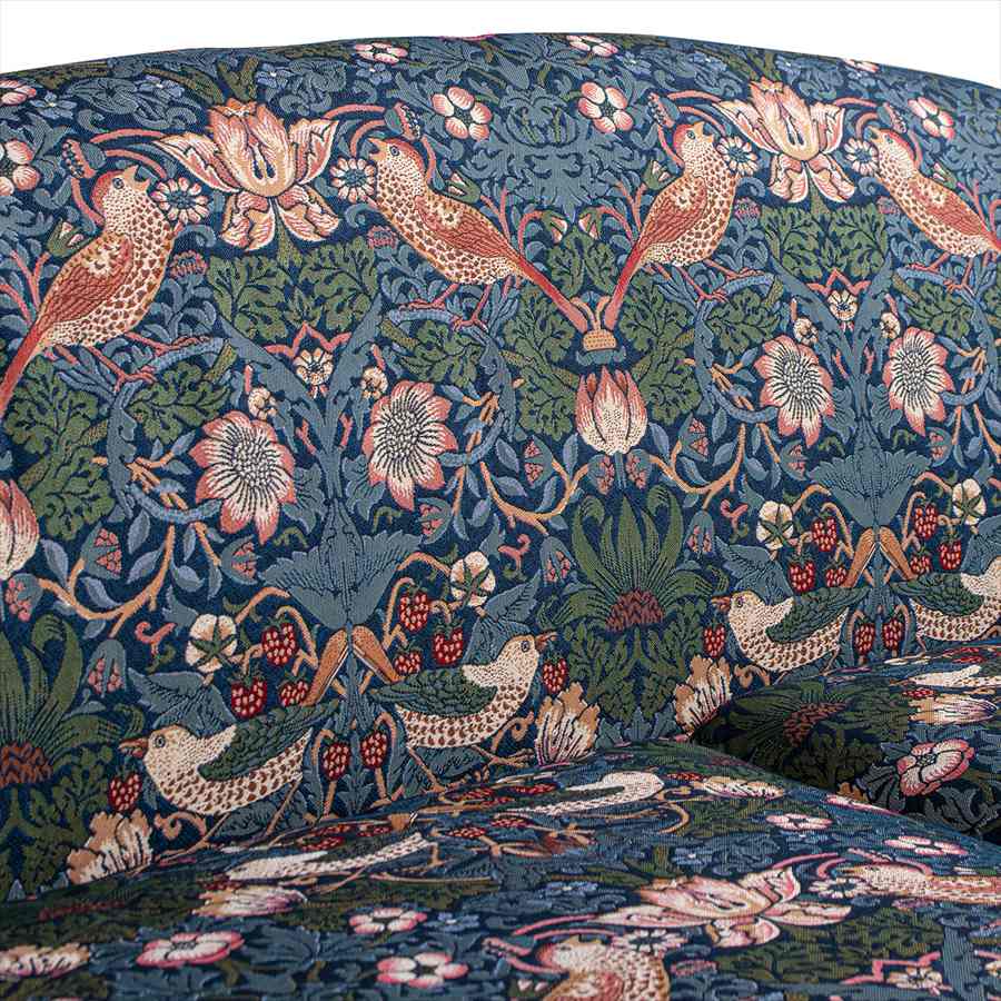 ジェニファーテイラー 3人掛け ソファ いちご泥棒 Elaine 幅196cm 36030SF-VI02