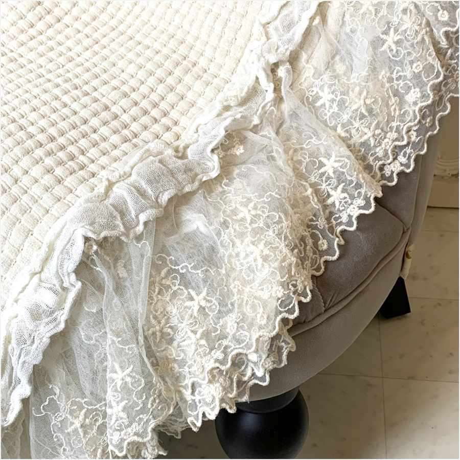 3カラー ステッチキルト マルチカバー 200×200cm