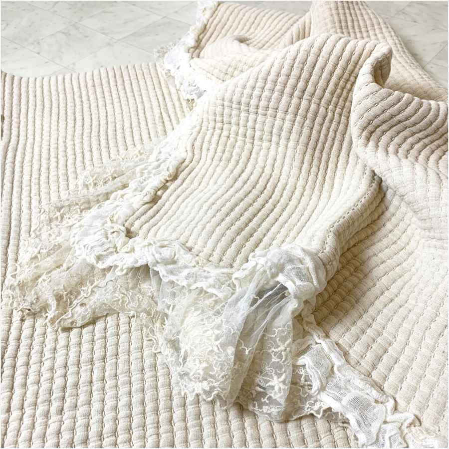 3カラー ステッチキルト マルチカバー 200×200cm