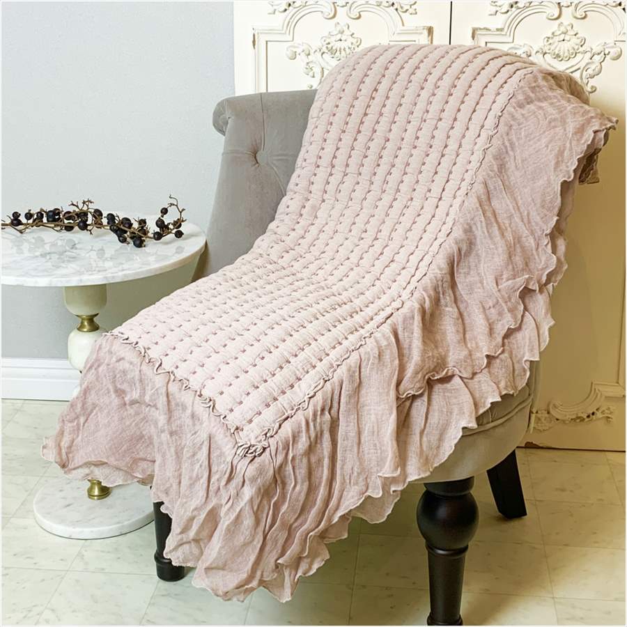 3カラー ステッチキルト マルチカバー 200×200cm