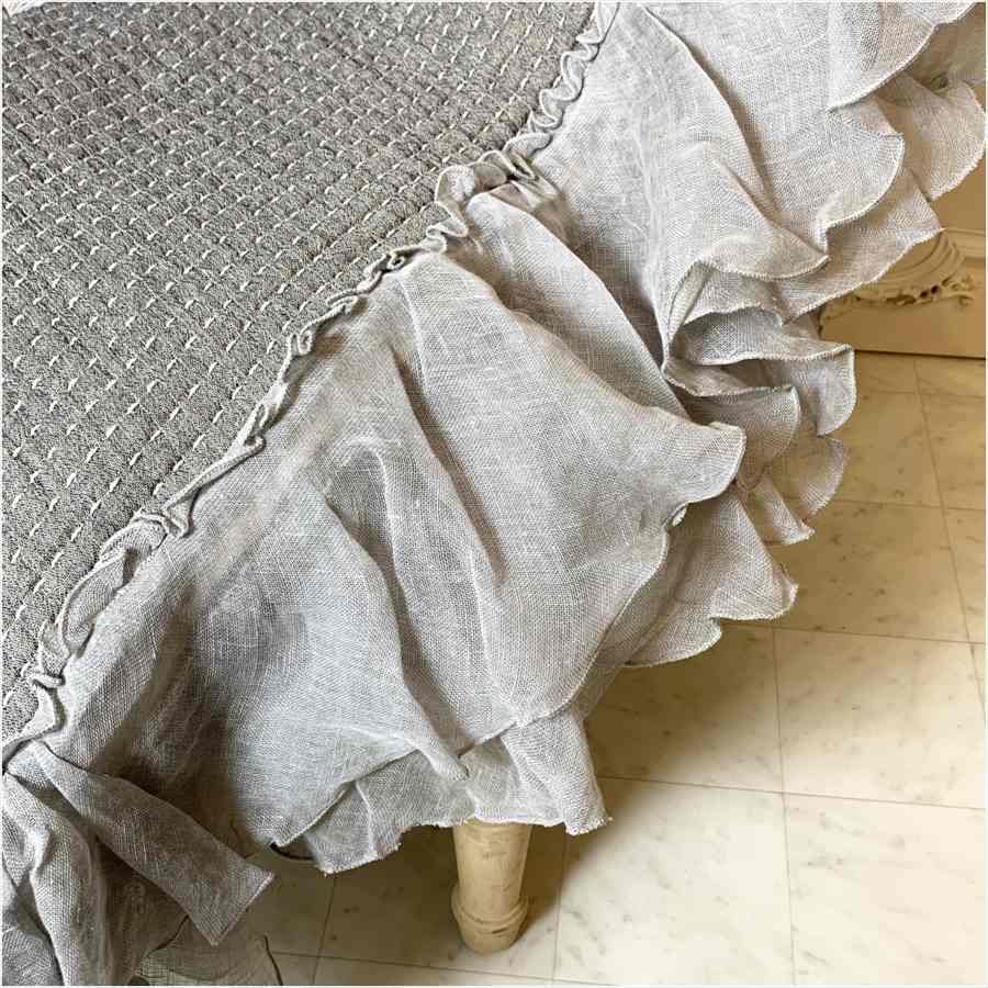 3カラー ステッチキルト マルチカバー 200×200cm