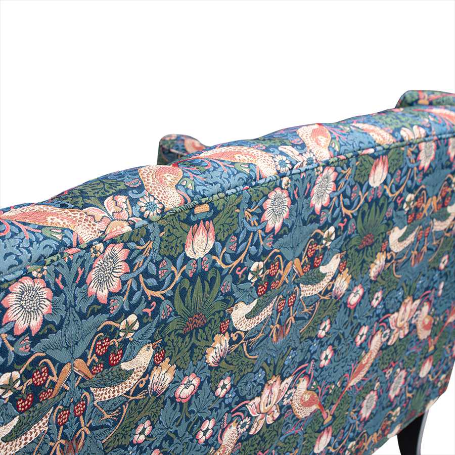 ジェニファーテイラー 3人掛けソファ いちご泥棒 KEN 幅188cm 36031SF-VI02