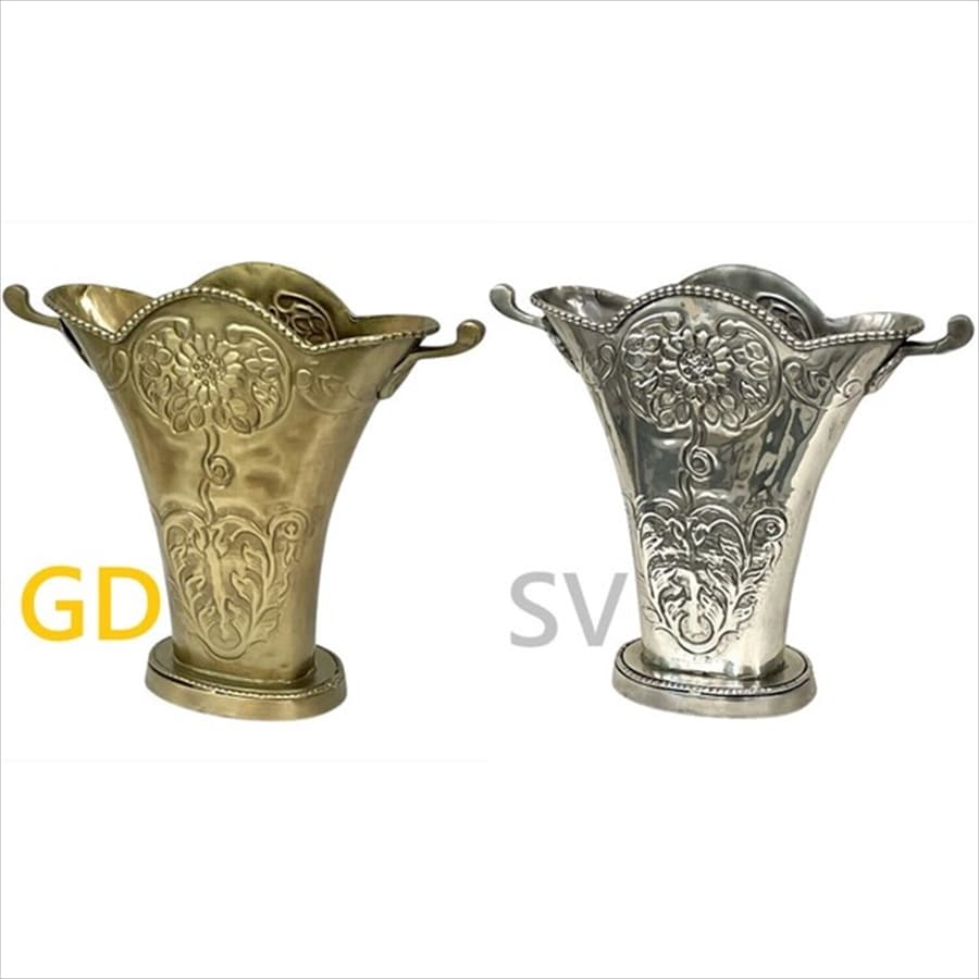 プランター フラワーベース 真鍮