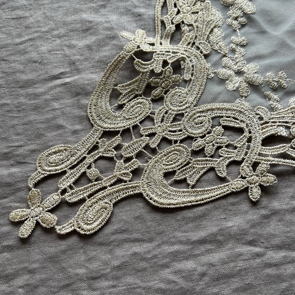 フレンチレース テーブルランナー 120cm 3色展開