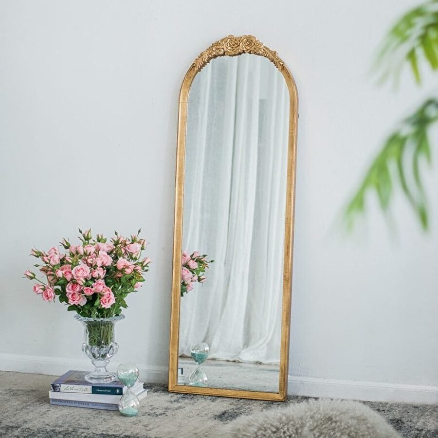 ミラー ミラーフレーム シルバー モダン 80X80 XR-3560-7070 輸入雑貨