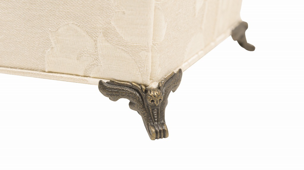 ジェニファーテイラー 脚付き ダストボックス Leone-WH Jennifer Taylor 33017BX