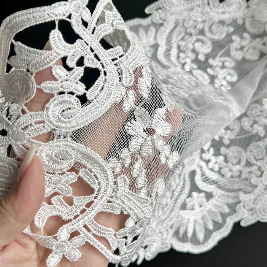 【送料無料レース】フレンチレース テーブルセンター 50cm