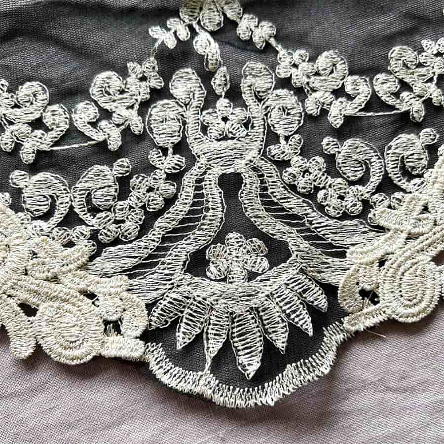 【送料無料レース】フレンチレース テーブルセンター 50cm