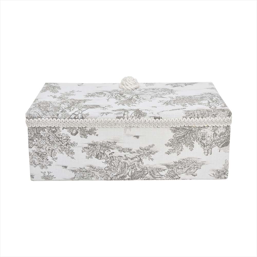 ジェニファーテイラー ジュエリーボックス 宝石箱 布 布張り 高級 おしゃれ Toile de Jouy トワルドジュイ Jennifer Taylor 33153JB | ジェニファーテイラー | 輸入雑貨・インテリア VIVIENNE(ヴィヴィアン) ジェニファーテイラー ジュエリーボックス 宝石箱 布 布張り 高級 おしゃれ Toile de Jouy トワルドジュイ Jennifer Taylor 33153JB | ジェニファーテイラー | 輸入雑貨・インテリア VIVIENNE(ヴィヴィアン)