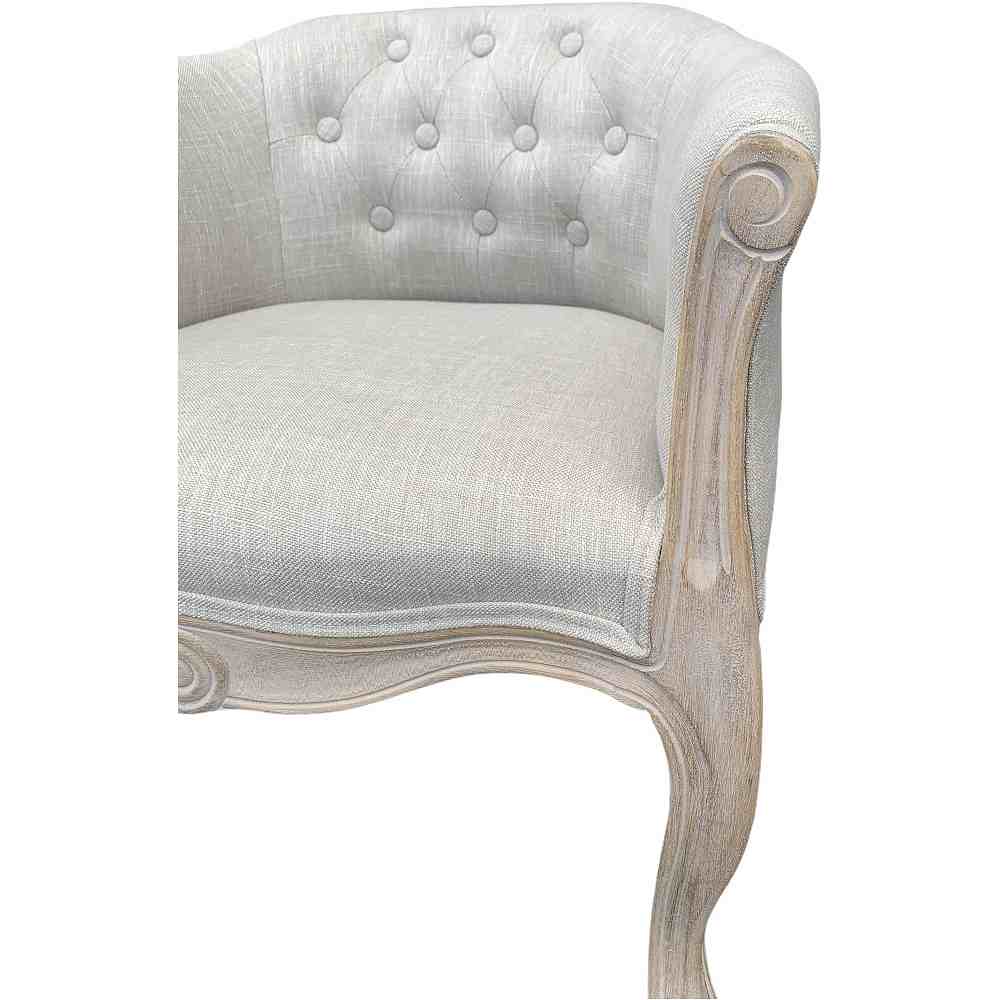 フレンチインテリア アームチェア 2色展開