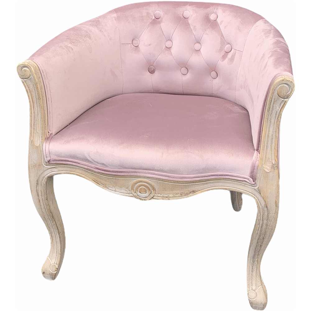 フレンチインテリア アームチェア 2色展開