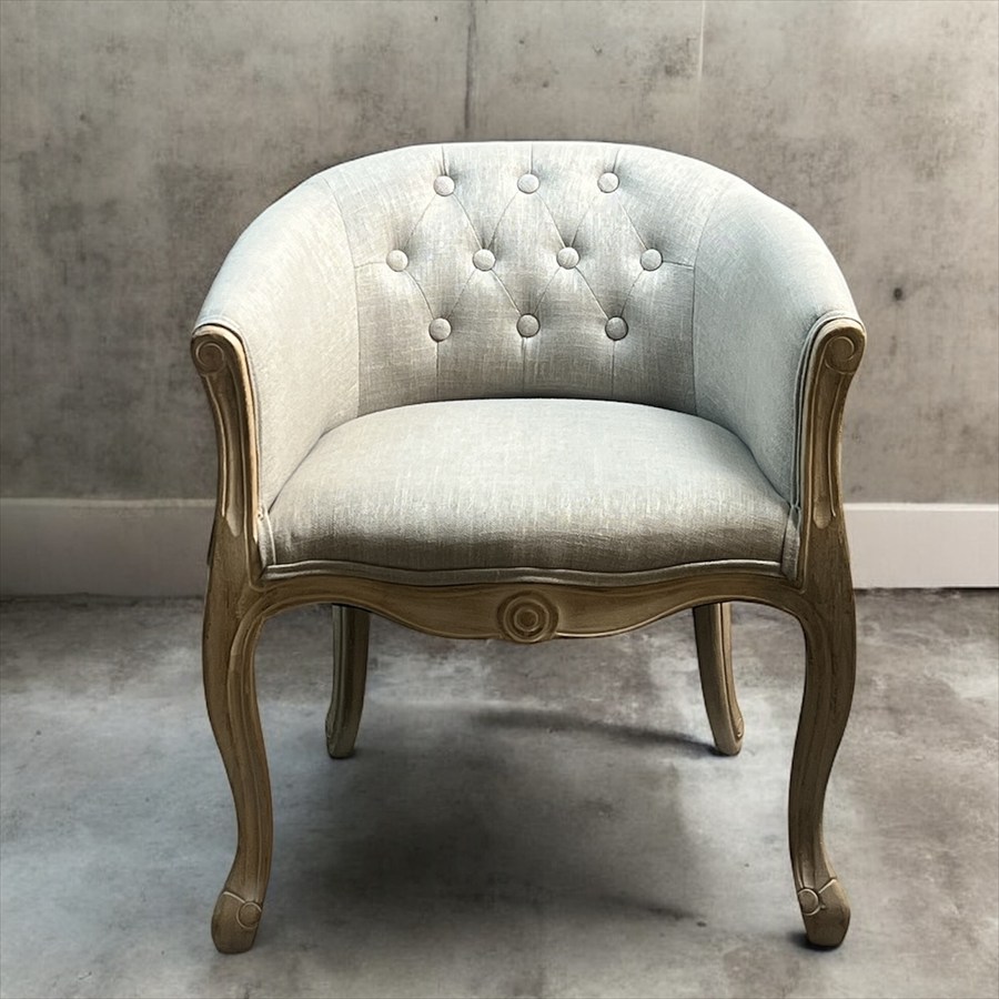 フレンチインテリア アームチェア 2色展開