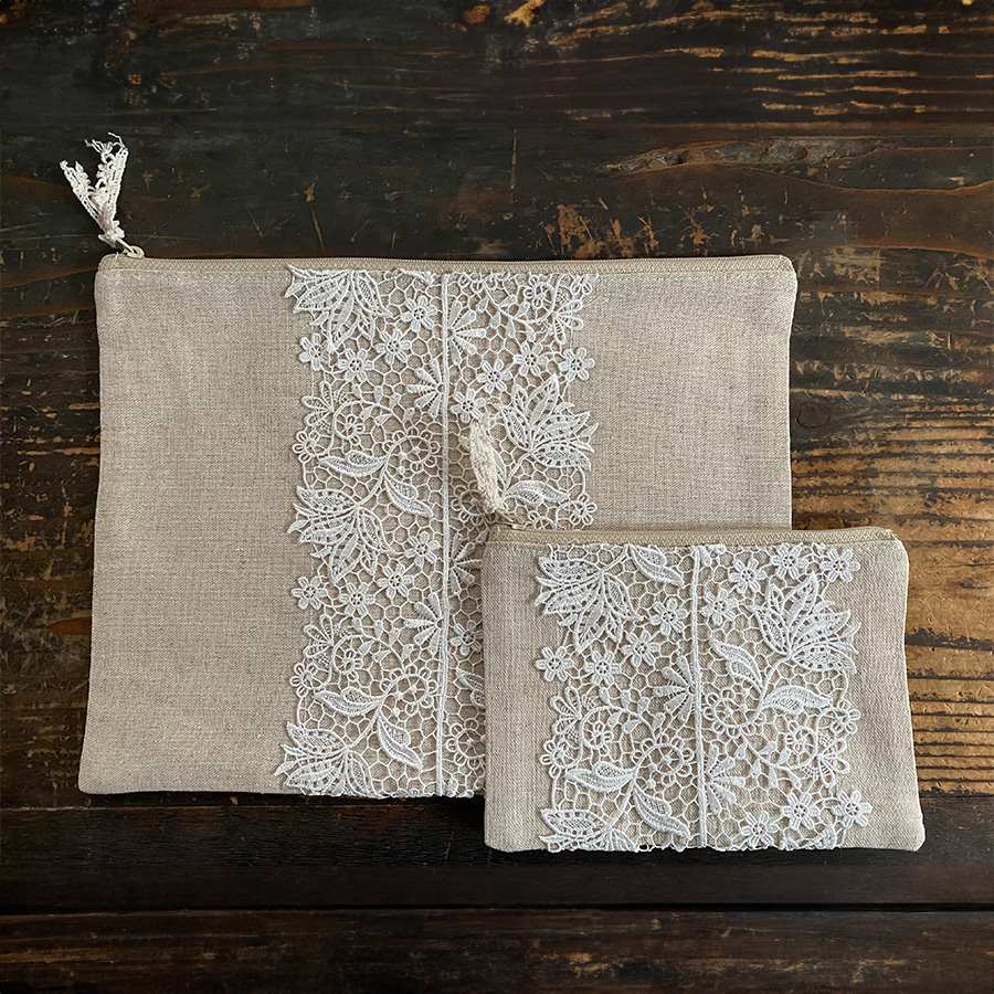 フラットポーチS 2サイズ展開 フルールジャルダンシリーズ