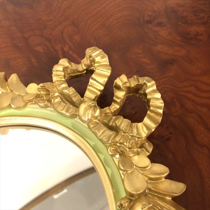 クラシック 掛け置き兼用 ミラー 小