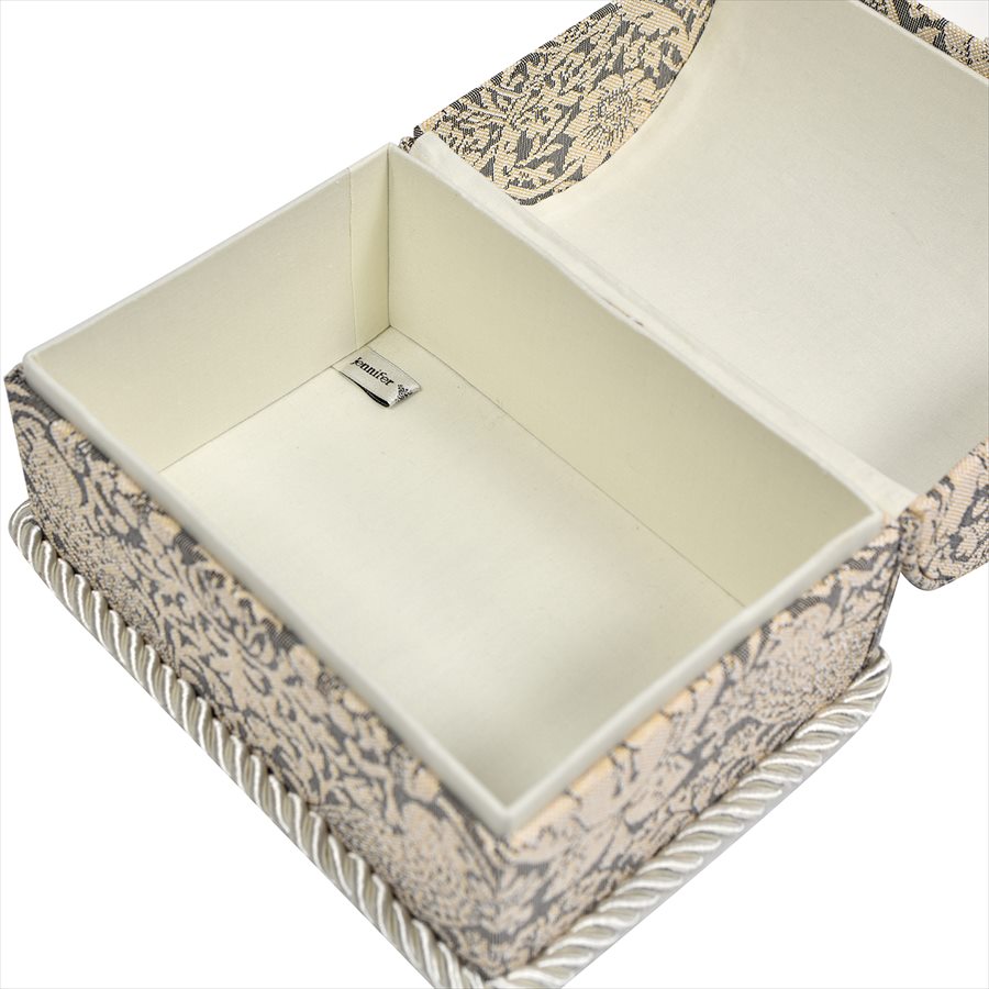 ジェニファーテイラートランクボックス 小物入れ いちご泥棒 グレー Strawberry Thief GR Jennifer Taylor 33200BX