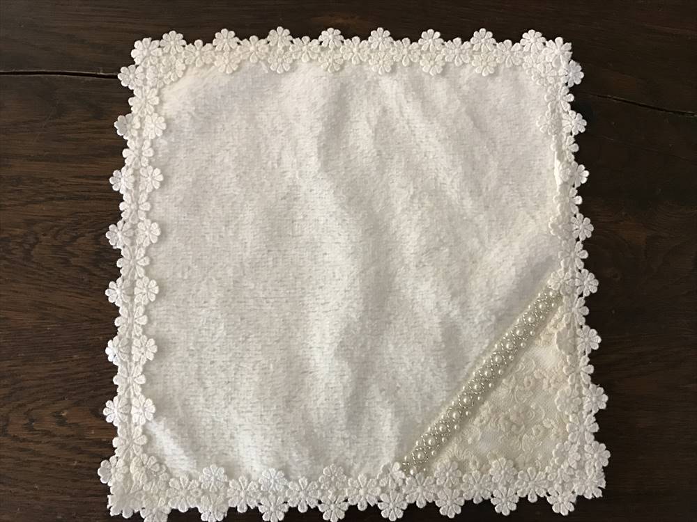 cotton tulle ハンドタオル