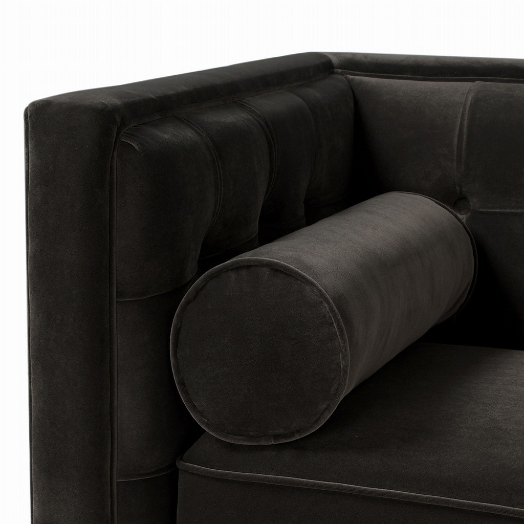 ジェニファーテイラー 3人掛け ソファ Jack 幅213cm チャコールグレー 36000SF-860