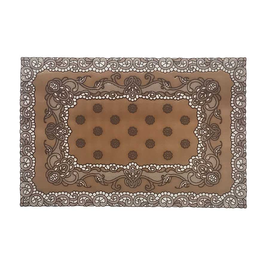 4色展開 レース柄デザイン プレースマット ランチョンマット