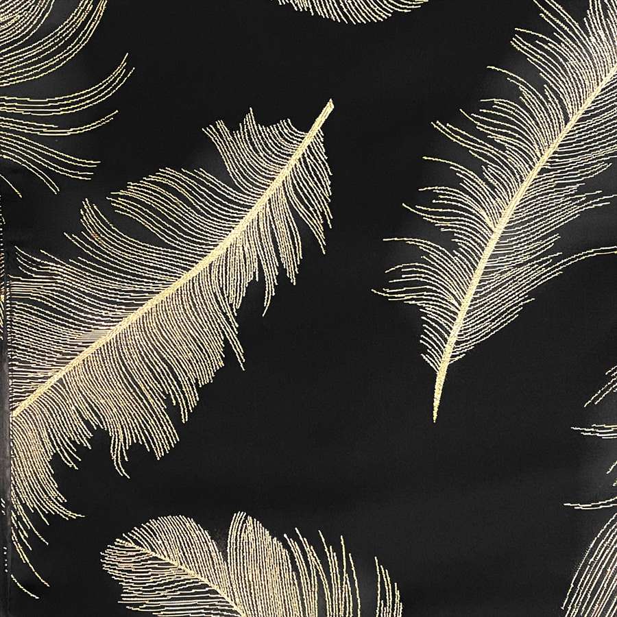 フェザー刺繍 テーブルランナー 33x200cm