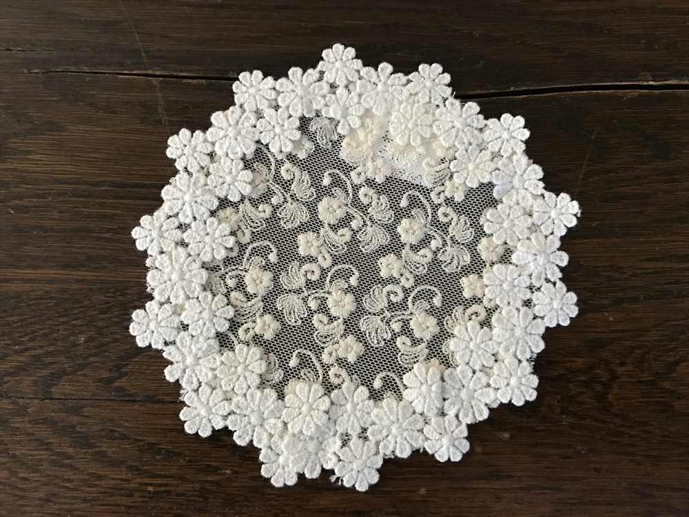 cotton tulle コースター