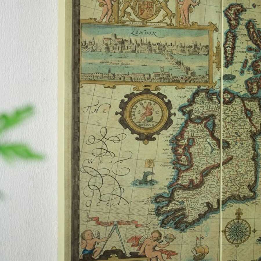 イギリス アイルランド ウォールアート3枚セット