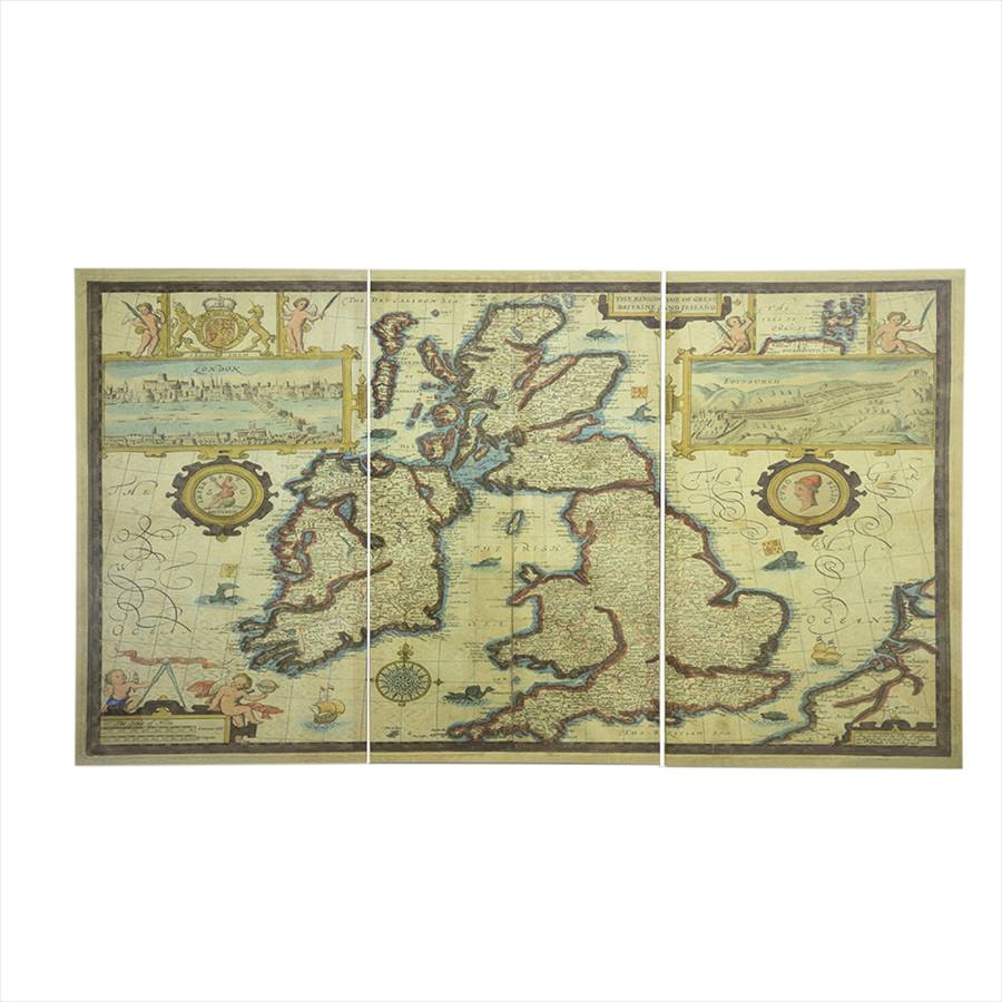 イギリス アイルランド ウォールアート3枚セット