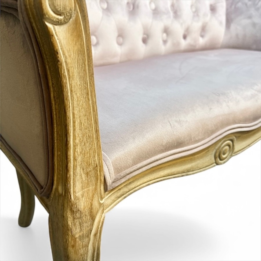 フレンチインテリア ソファー 2色展開