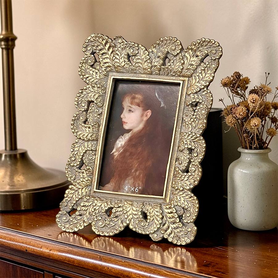 写真立て ゴールド 置掛可 縦置横置可 19×25cm 