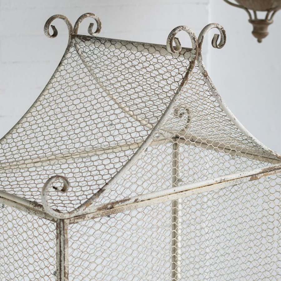 シャビーシック アイアン グリーンハウス 高さ170cm