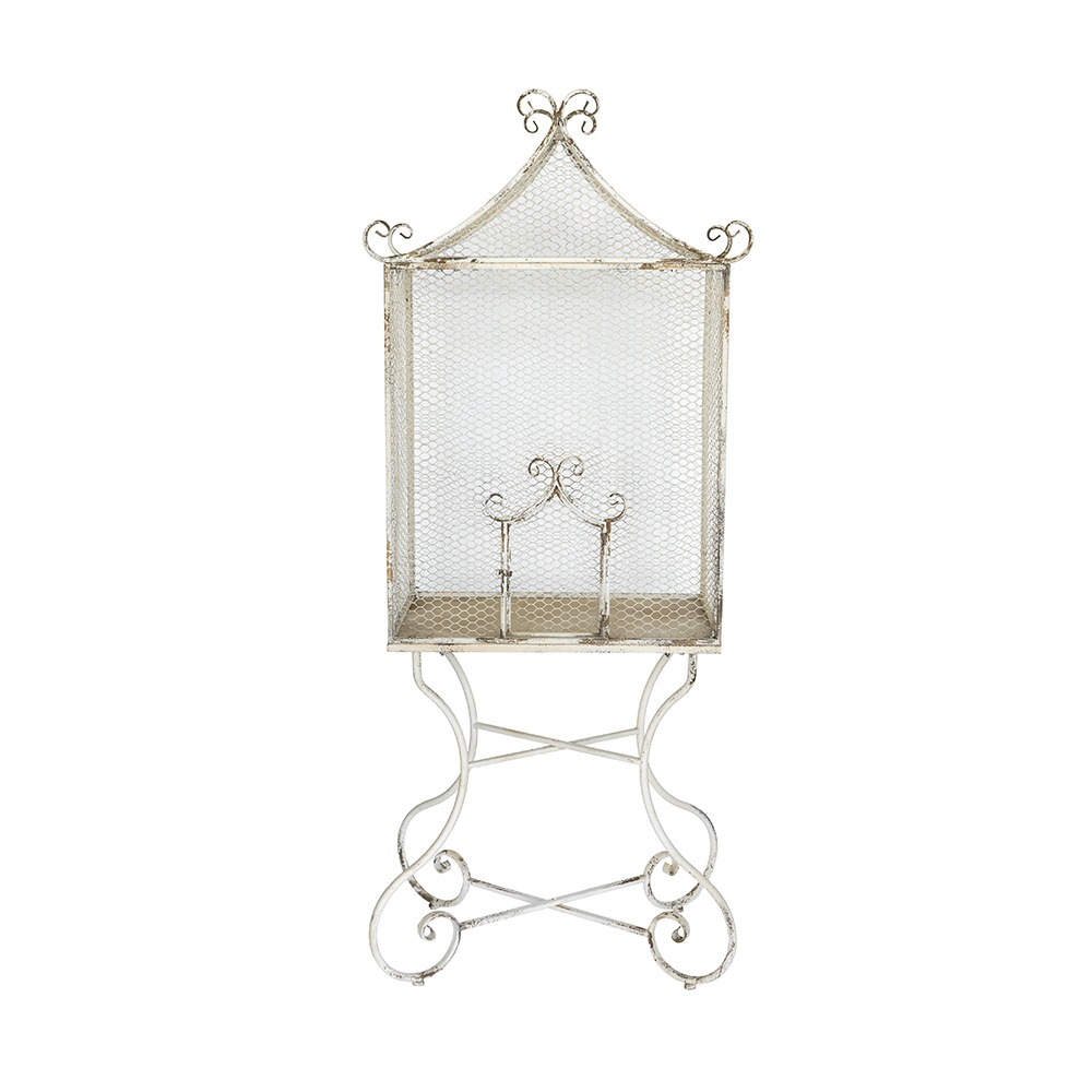 シャビーシック アイアン グリーンハウス 高さ170cm