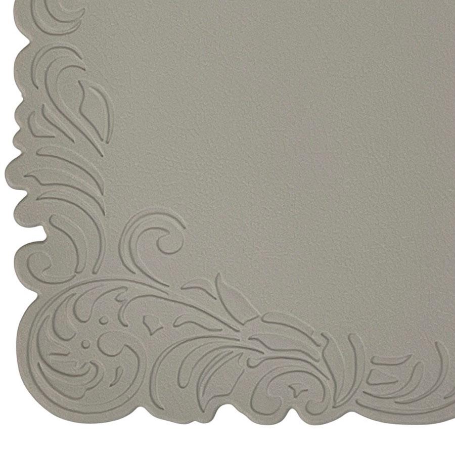 4色展開 エレガントフレーム プレースマット ランチョンマット レザー調