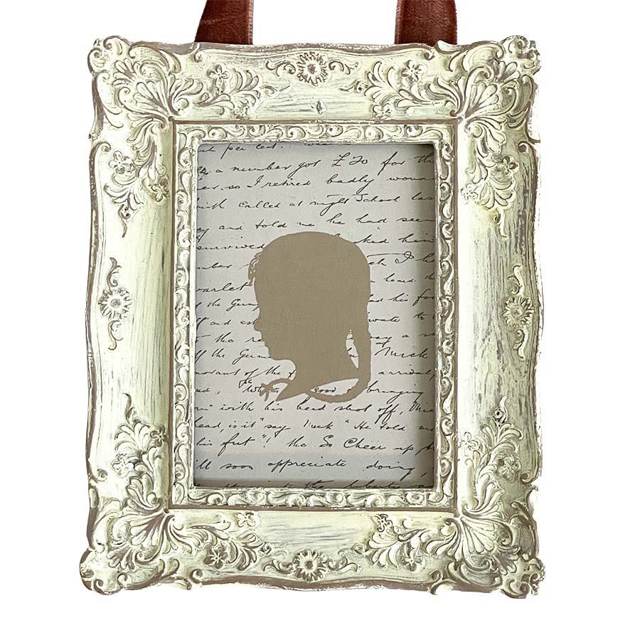 フォトフレーム リボン付き ミニフレーム