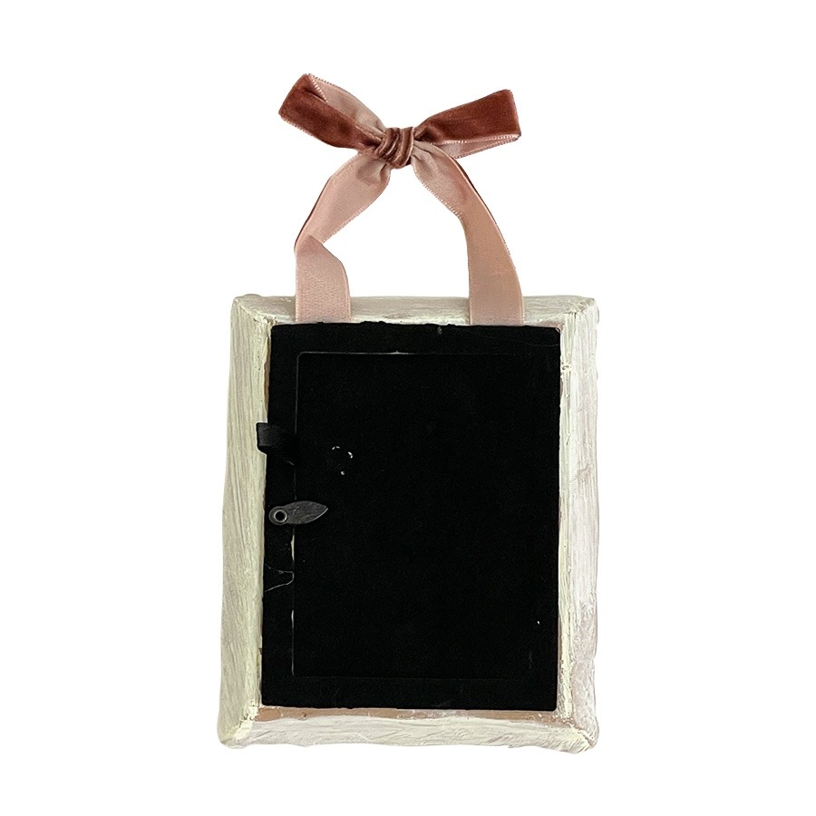 フォトフレーム リボン付き ミニフレーム