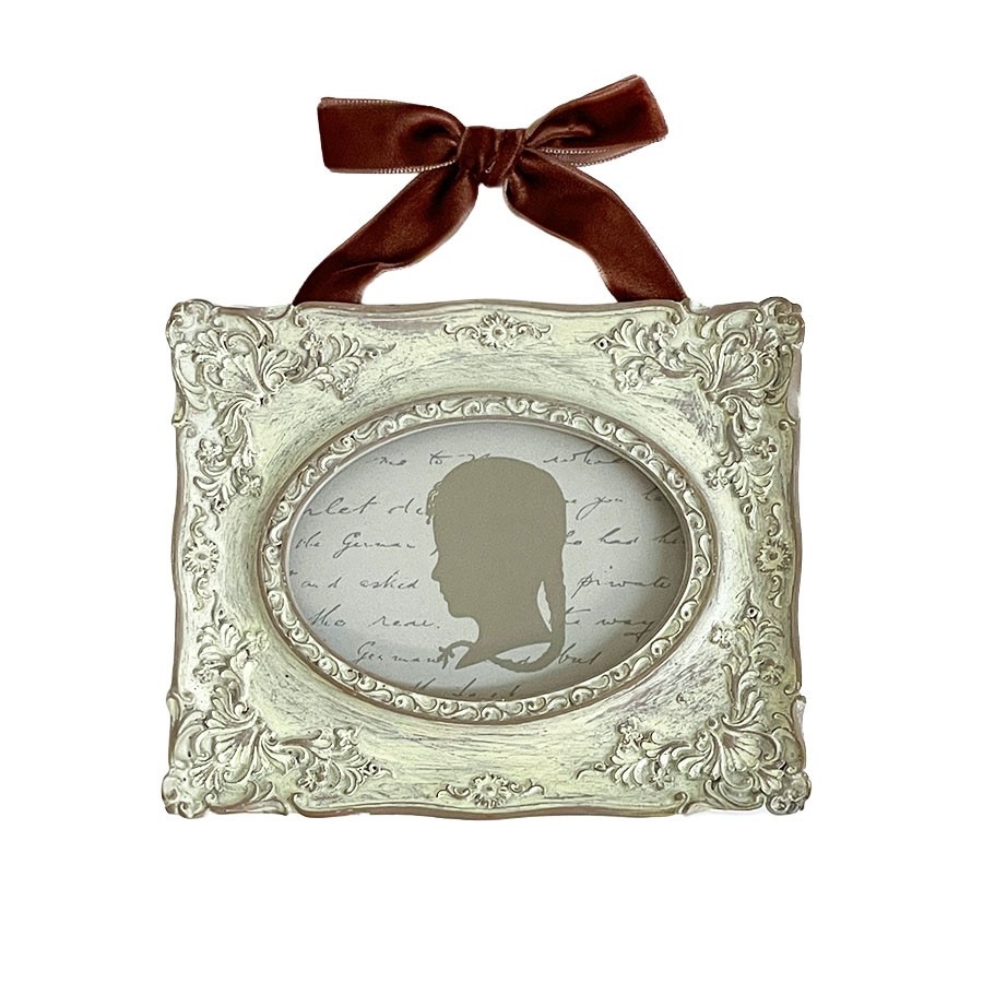 フォトフレーム リボン付き ミニフレーム