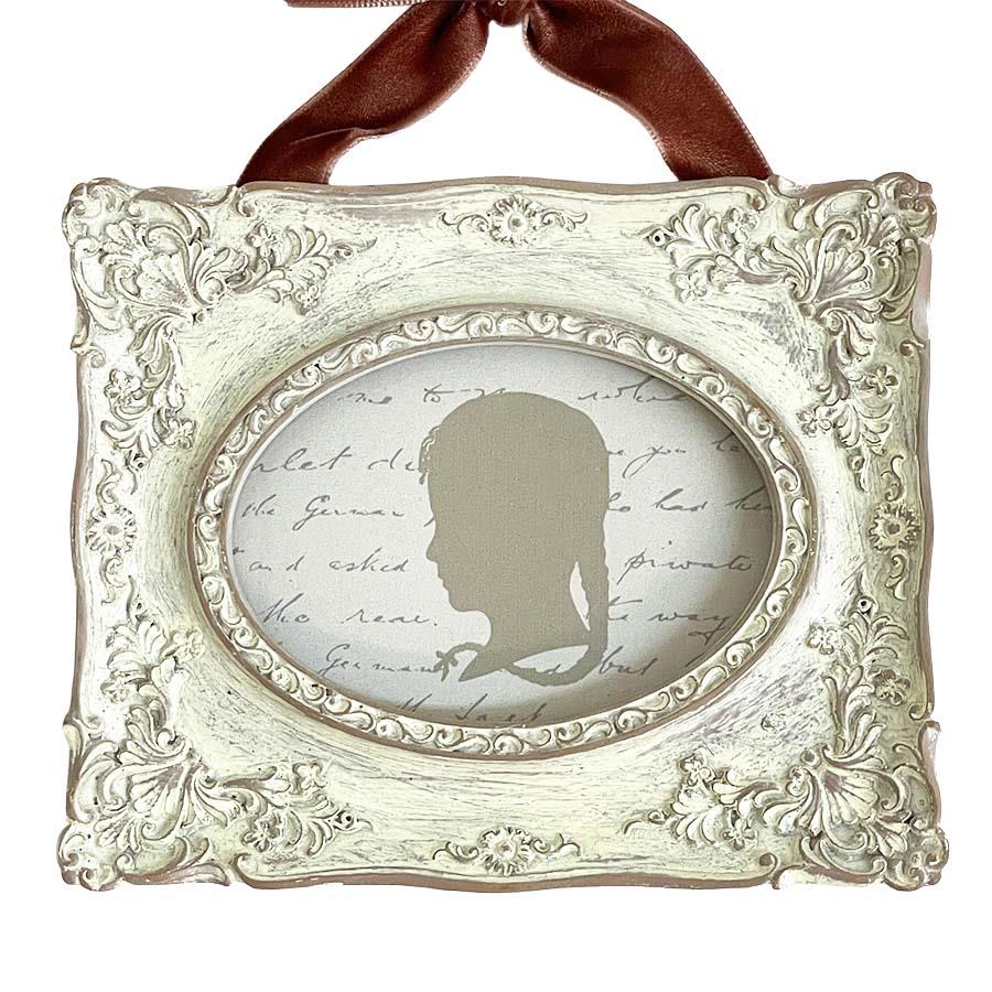 フォトフレーム リボン付き ミニフレーム