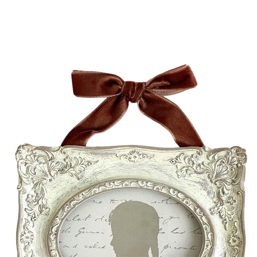 フォトフレーム リボン付き ミニフレーム