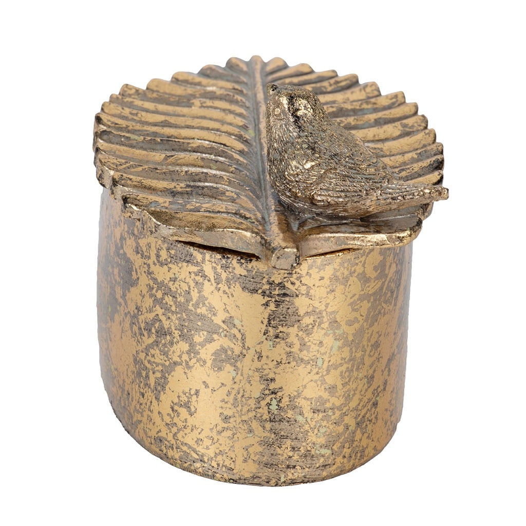 クラシック 小物入れ オーバル バード ふた付き 蓋付き ディスプレイ カフェ レストラン 店舗 置物 置き物 お菓子入れ アクセサリー入れ 宝物入れ