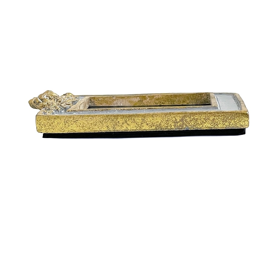 ミニローズフレーム 写真立て グレー 正方形 