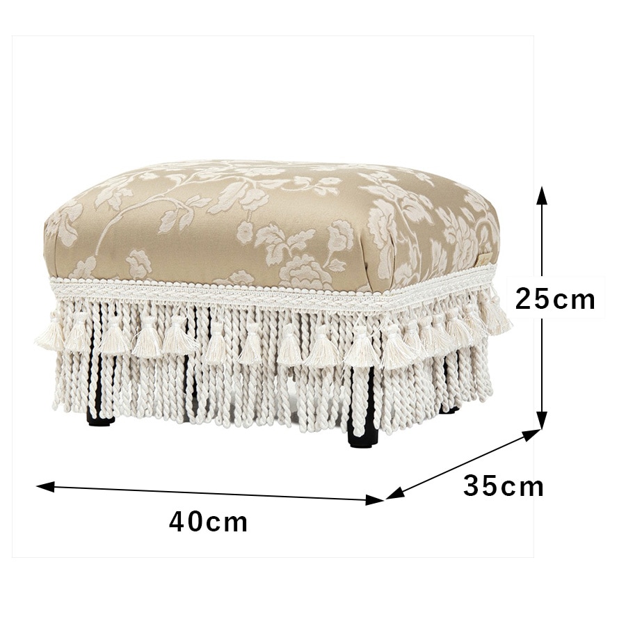 ジェニファーテイラー フットスツール Heirloom Jennifer Taylor 32106ST