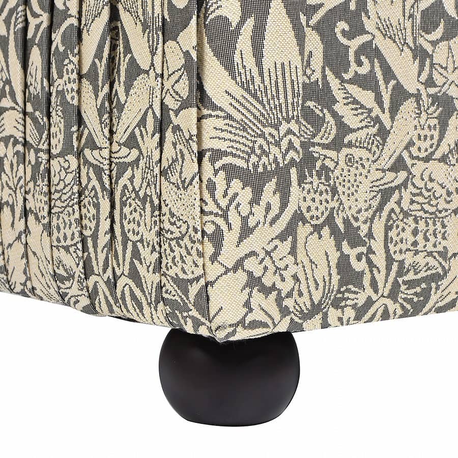 ジェニファーテイラー 収納スツール いちご泥棒 グレー Strawberry Thief GR Jennifer Taylor 33192ST