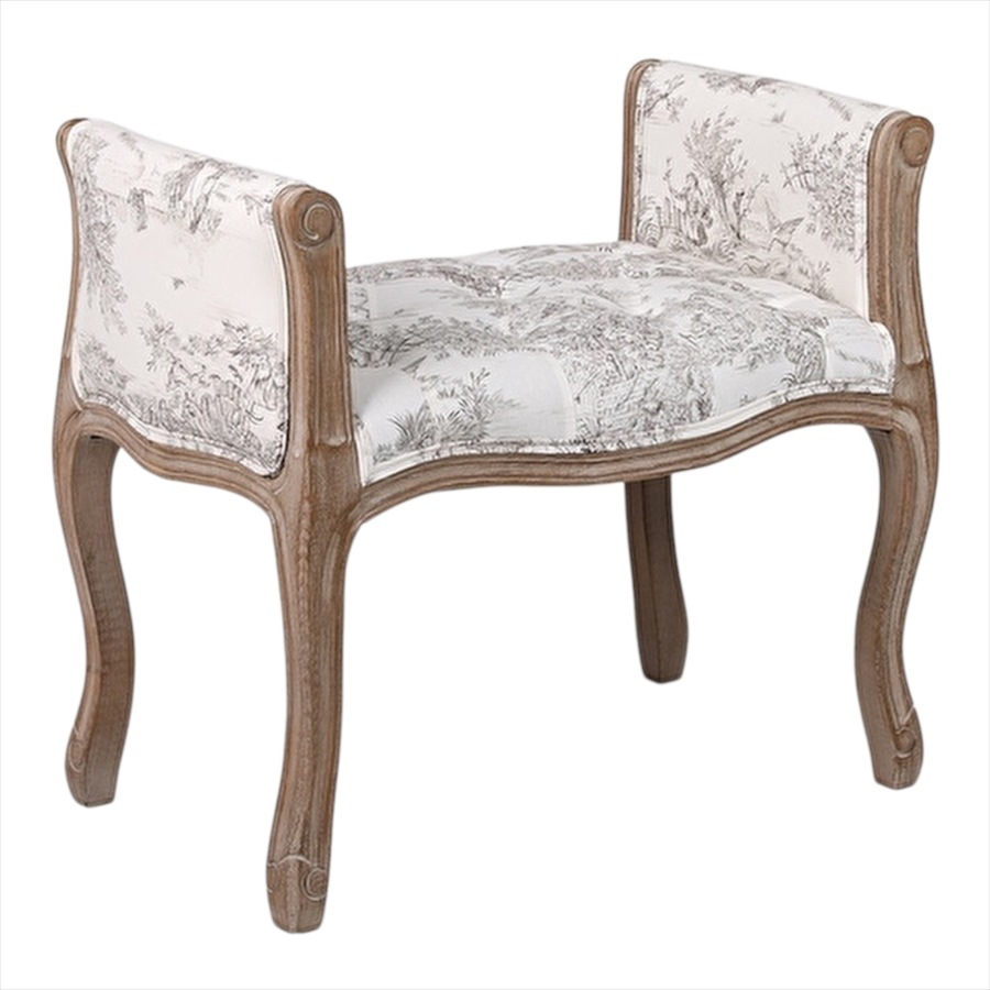 ボタン留め スツール トワルドジュイ