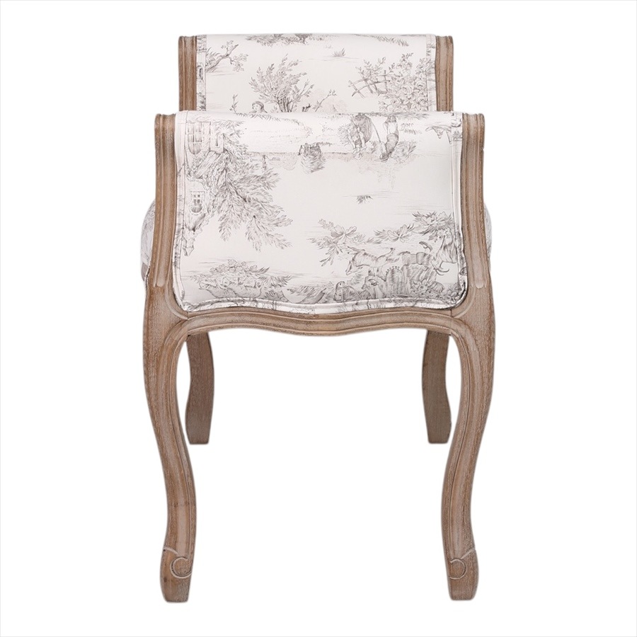 ボタン留め スツール トワルドジュイ