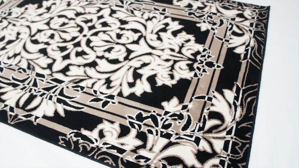 2色・2サイズ展開/スタイルフランス☆ラグマット・CADRE